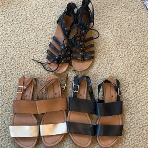 LOT OF SANDALS SIZE 8.5-9